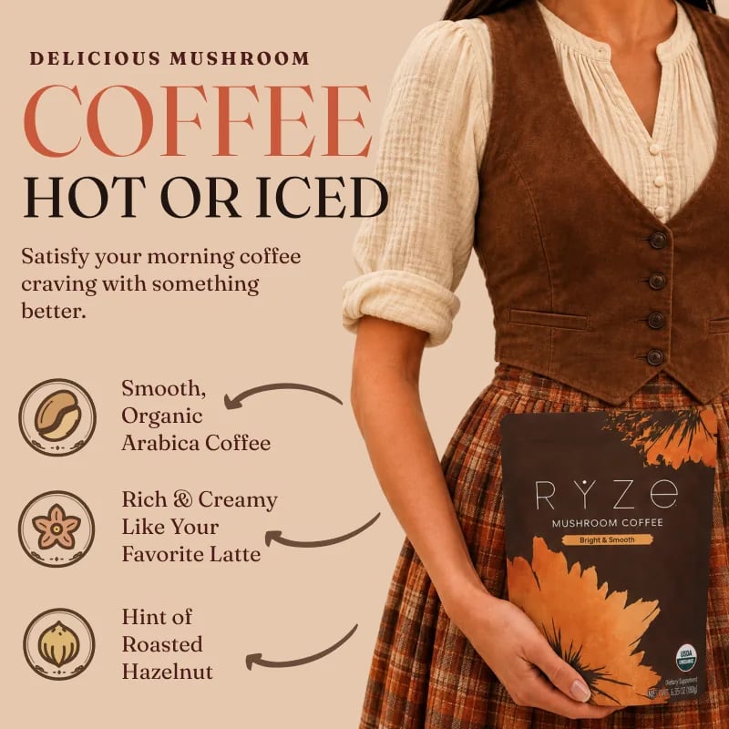 RYZE Mushroom Coffee — Harvest Fair