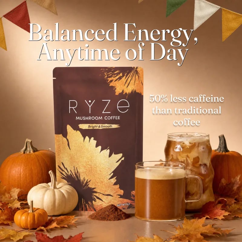 RYZE Mushroom Coffee — Harvest Fair